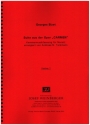 Suite aus der Oper 'Carmen' fr Flte, Klarinette, Fagott, Horn, Streichquintett Stimmen