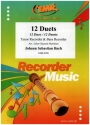 12 Duets for tenor recorder and bass recorder 2 scores