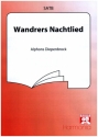 Wandrers Nachtlied fr gem Chor a cappella Chorpartitur