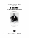 Sonate E-Dur op.11 fr Violine und Klavier