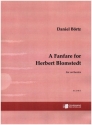 A Fanfare for Blomstedt for orchestra score