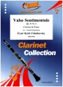 Valse sentimentale op.51,6 for clarinet and piano