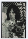 Baron Wolman Greetings Card - Mick Jagger Post card