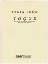 Toque for clarinet, alto saxophone, 2 perc, piano, violin and contrabass score