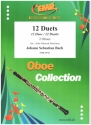 12 Duets for 2 oboes 2 scores