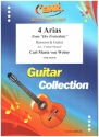 4 Arien aus 'Der Freischtz' for bassoon and guitar score and guitar part