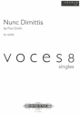 Nunc Dimittis for mixed chorus (piano for rehearsal only) chorus score