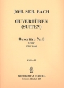 Ouvertre D-Dur Nr.3 BWV1068 fr Orchester Violine 2