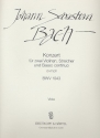 Konzert d-Moll BWV1043 fr 2 Violinen, Streicher und Bc Viola