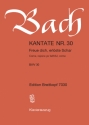 Freue dich, erlste Schar Kantate Nr.30 BWV30 Klavierauszug (dt/en)