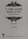 Konzert G-Dur fr Flte und Orchester fr Flte und Klavier