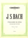 Englische Suiten BWV806-808 fr Klavier