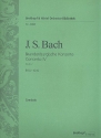Brandenburgisches Konzert G-Dur Nr.4 BWV1049 fr Orchester Cembalo