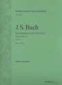 Brandenburgisches Konzert D-Dur Nr.5 BWV1050 fr Orchester Violine solo (principale)