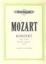 Konzert C-Dur KV299 fr Flte, Harfe und Orchester fr Flte, Harfe und Klavier