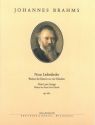 Neue Liebeslieder op.65a fr Klavier zu 4 Hnden