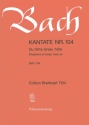 Du Hirte Israel, hre Kantate Nr.104 BWV104 Klavierauszug (dt/en)