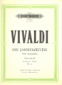 Die Jahreszeiten Concerto II - Der Sommer - L'Estate RV 315 Ausgabe fr Violine und Klavier