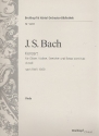 Konzert d-Moll nach BWV1060 fr Oboe, Violine, Streicher und Bc Viola