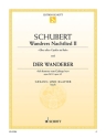 Wandrers Nachtlied II / Der Wanderer op. 96/3 / op. 4/1 D 224 / D 493 fr hohe Singstimme und Klavier