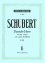 Deutsche Messe D872 Fassung fr gem Chor und Orgel Partitur (dt)