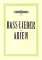 Ba-Lieder und Arien fr Gesang und Klavier