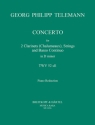 Concerto d minor for 2 clarinets and strings for 2 clarinets and piano