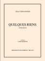 Quelques riens for piano