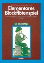 Elementares Blockfltenspiel fr Blockflte Schlerheft