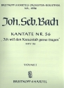 Ich will den Kreuzstab gerne tragen Kantate Nr.56 BWV56 Violine 1