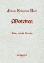 Jesu meine Freude BWV227 fr gem Chor a cappella Partitur