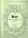 Missa brevis et solemnis C-Dur KV259 fr Soli, Chor und Orchester Violine 1