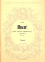 Missa brevis et solemnis C-Dur KV259 fr Soli, Chor und Orchester Violine 2