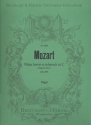 Missa brevis et solemnis C-Dur KV259 fr Soli, Chor und Orchester Orgel