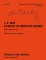 6 Sonaten Band 1 (Nr.1-3) BWV1014-1016 fr Violine und Cembalo