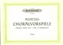 80 Choralvorspiele deutscher Meister des 17. und 18. Jahrhunderts fr Orgel