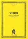 Jubelouvertre fr Orchester Studienpartitur