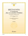 Sechs Variationen op. 107/7 fr Klavier