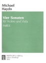 4 Sonaten Band 2 (Nr.3-4) fr Violine und Viola Stimmen