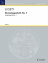 Streichquartett Nr. 1 fr Streichquartett Partitur und Stimmen