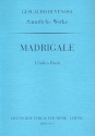 Smtliche Madrigale Band 5 fr gem Chor Partitur (it)