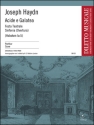 Acide e Galatea Sinfonia (overtura) Partitur