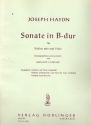 Sonate B-Dur Hob.VI:3 fr Violine und Viola Stimmen