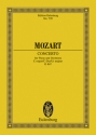 Konzert C-Dur KV467 fr Klavier und Orchester Studienpartitur