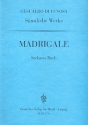 Smtliche Madrigale Band 1  Partitur