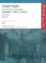 Streichquartett h-Moll op.33,1 Hob.III:37  Stimmen