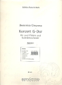 Konzert G-Dur fr 2 Flten und Kammerorchester (Harmonie und 4-3-2-2-1)