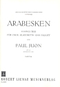 Arabesken - Kleines Trio fr Oboe, Klarinette und Fagott Partitur