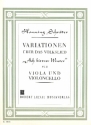 Variationen ber das Volkslied 'Ach bittrer Winter' fr Viola und Violoncello