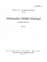 Altdeutsches Schfer-Madrigal fr Violine und Klavier